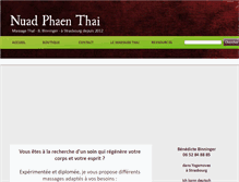 Tablet Screenshot of nuadphaenthai.com